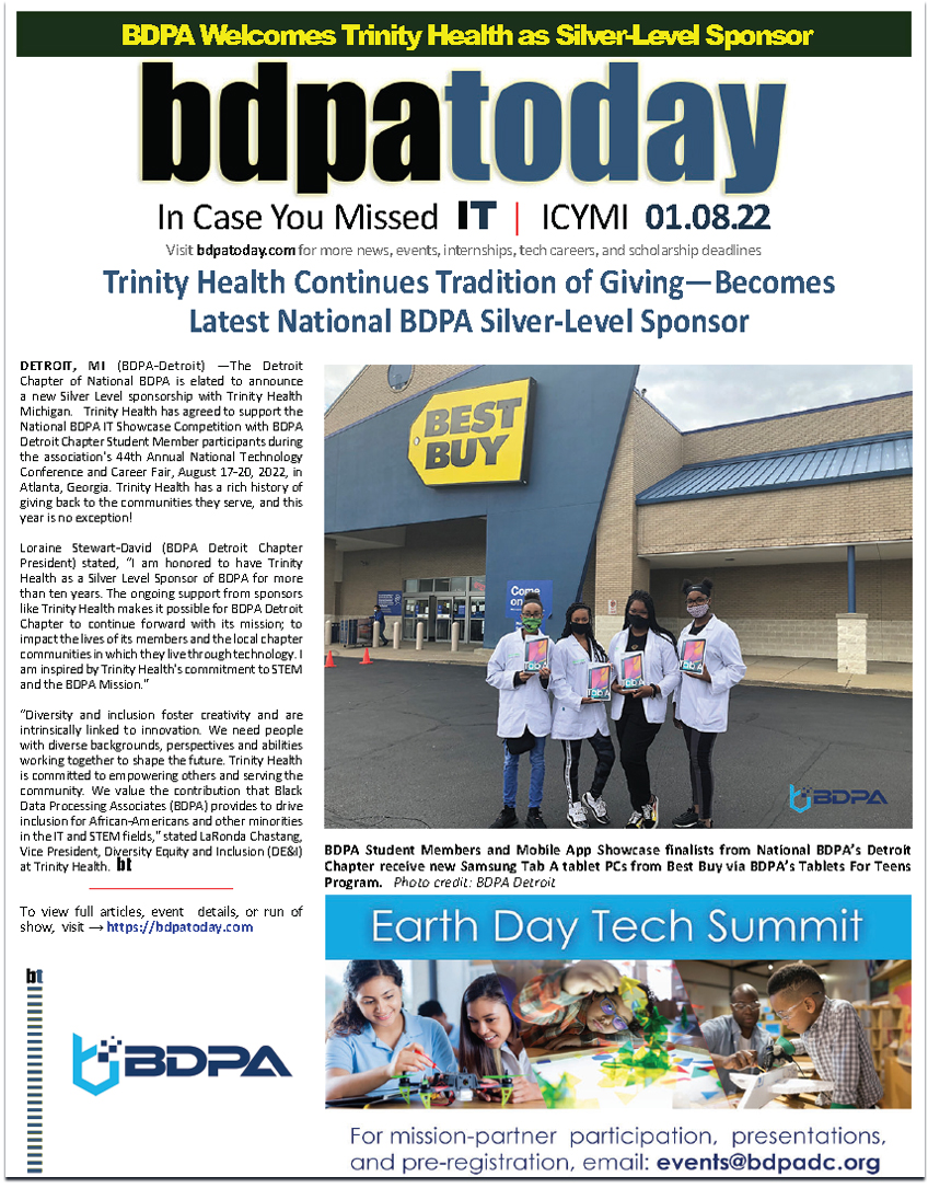 bdpatoday | ICYMI 01.08.22 (View or download a fully interactive version.)