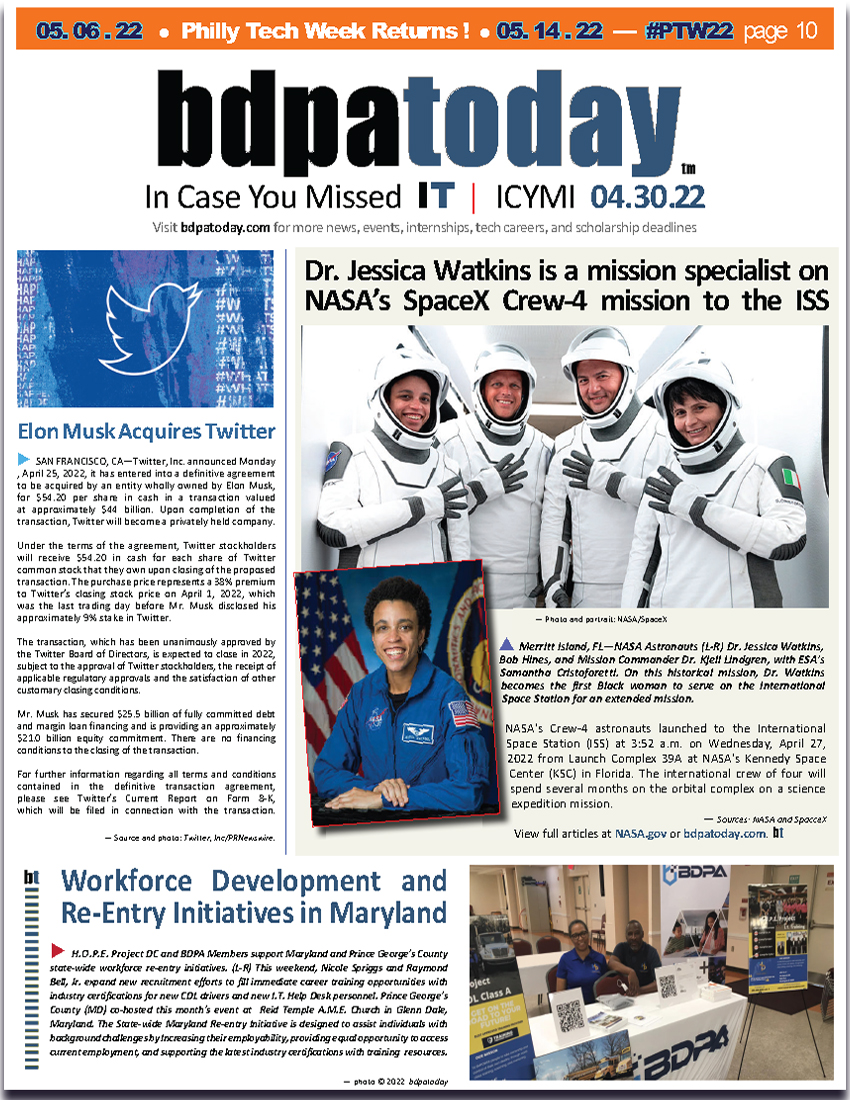 bdpatoday | ICYMI 04.30.22 (View or download a fully interactive version.)