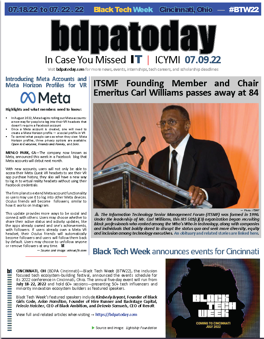 bdpatoday | ICYMI 07.09.22 (View or download a fully interactive version.)
