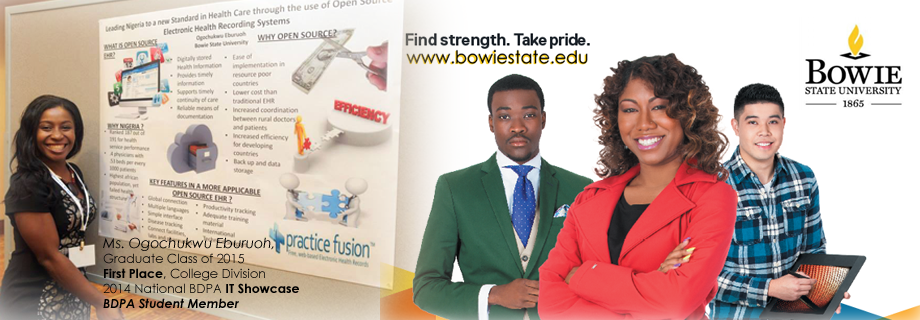 Bowie State University: 2014 BDPA-DC Academic Sponsor of the Year!