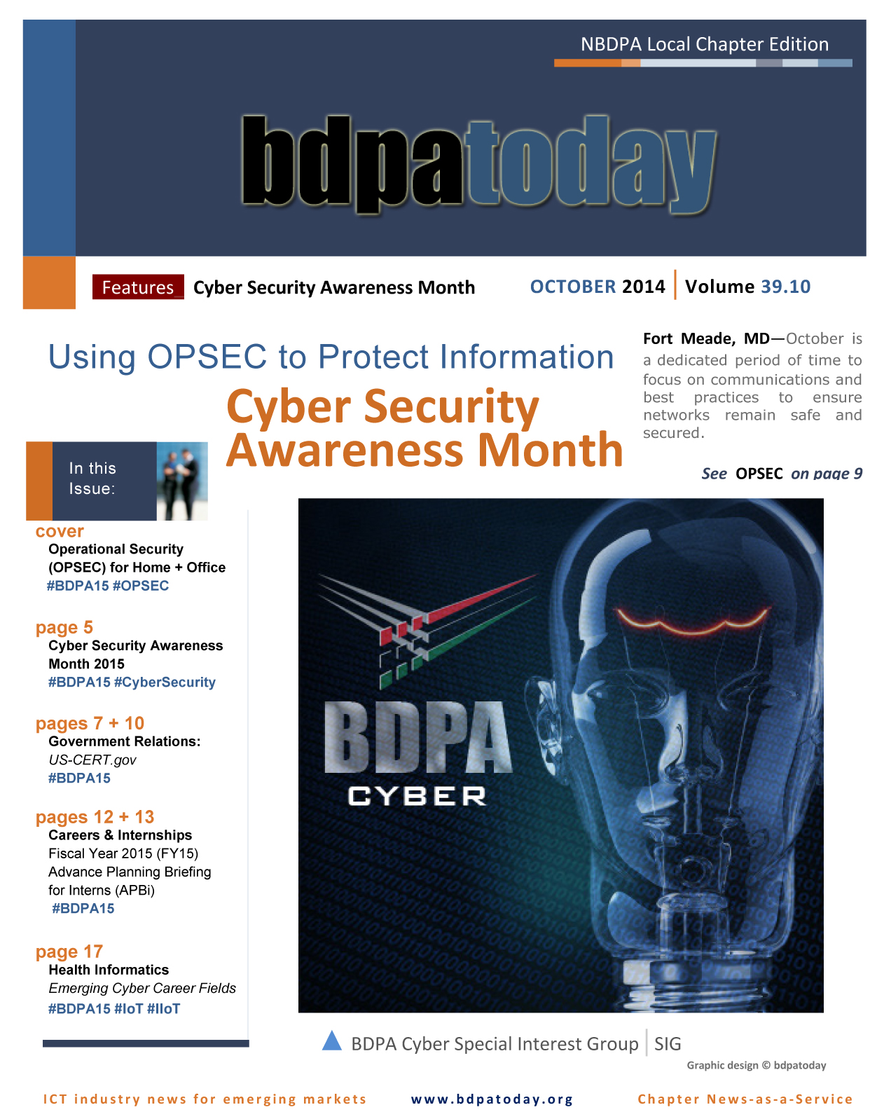 bdpatoday | October 2014 edition